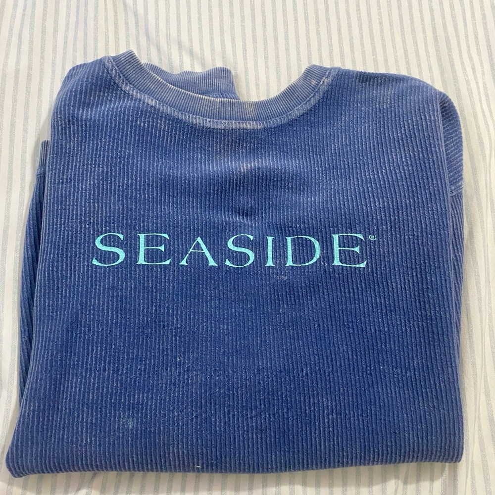 Seaside Ribbed Sweatshirt
